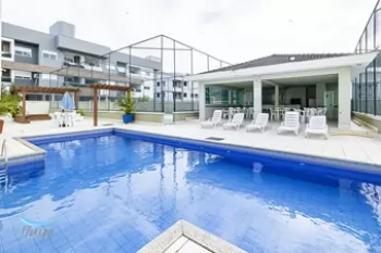 3 dorm. com suíte vista mar mobiliado e equipado em Ingleses Norte